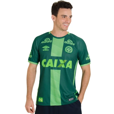 CAMISA UMBRO CHAPECOENSE OFICIAL 3 2016/17 SEM NÚMERO - Verde
