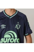 CAMISA UMBRO CHAPECOENSE OFICIAL 3 2018 SEM NÚMERO - Marinho/verde CAMISA UMBRO CHAPECOENSE OFICIAL 3 2018 SEM NÚMERO - Marinho/verde