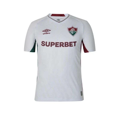 CAMISA UMBRO FLUMINENSE OFICIAL 2 2025/2026 - Branco/bordo