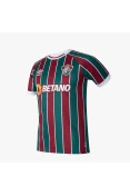 CAMISA UMBRO FLUMINENSE OFICIAL I 2023/24 S/Nº MASCULINA - Bordo/verde