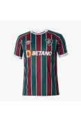 CAMISA UMBRO FLUMINENSE OFICIAL I 2023/24 S/Nº MASCULINA - Bordo/verde