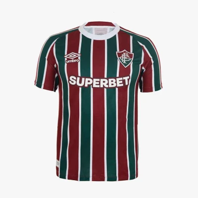 CAMISA UMBRO FLUMINENSE OFICIAL I 2025/26 S/N - Bordo/verde