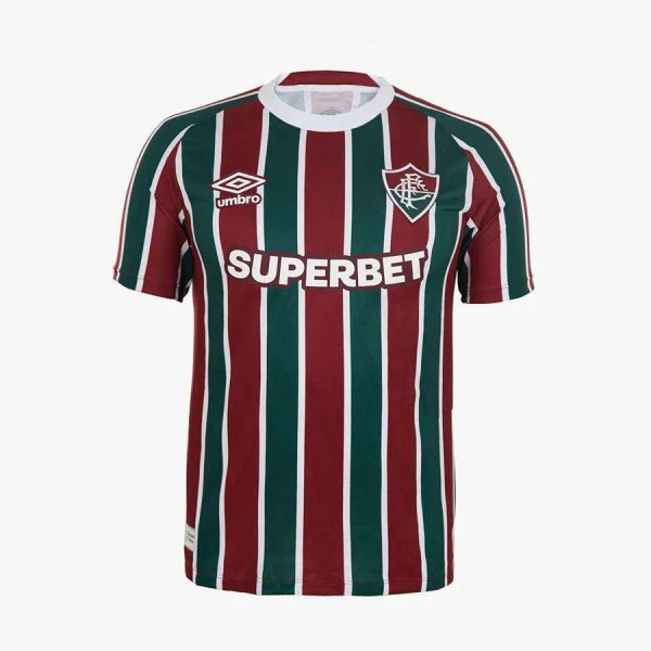 CAMISA UMBRO FLUMINENSE OFICIAL I 2025/26 S/N - Bordo/verde