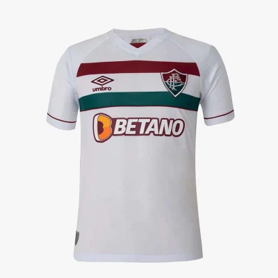 CAMISA UMBRO FLUMINENSE OFICIAL II 2023 S/Nº TORCEDOR - Branco