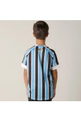 CAMISA UMBRO GRÊMIO OFICIAL 1 2018 SEM NÚMERO INFANTIL - Azul/preto CAMISA UMBRO GRÊMIO OFICIAL 1 2018 SEM NÚMERO INFANTIL - Azul/preto