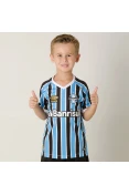 CAMISA UMBRO GRÊMIO OFICIAL 1 2018 SEM NÚMERO INFANTIL - Azul/preto CAMISA UMBRO GRÊMIO OFICIAL 1 2018 SEM NÚMERO INFANTIL - Azul/preto