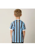 CAMISA UMBRO GRÊMIO OFICIAL 1 2018 SEM NÚMERO INFANTIL - Azul/preto CAMISA UMBRO GRÊMIO OFICIAL 1 2018 SEM NÚMERO INFANTIL - Azul/preto