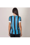 CAMISA UMBRO GRÊMIO OFICIAL 1 2019 SEM NÚMERO FEMININA - Azul/preto
