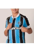 CAMISA UMBRO GRÊMIO OFICIAL 1 2019 SEM NÚMERO INFANTIL - Azul/preto CAMISA UMBRO GRÊMIO OFICIAL 1 2019 SEM NÚMERO INFANTIL - Azul/preto