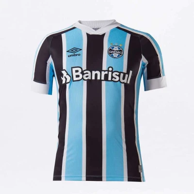 CAMISA UMBRO GRÊMIO OFICIAL 1 2021 CLÁSSICA S/N MASCULINA - Azul/preto CAMISA UMBRO GRÊMIO OFICIAL 1 2021 CLÁSSICA S/N MASCULINA - Azul/preto