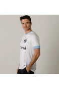 CAMISA UMBRO GRÊMIO OFICIAL 2 2018 SEM NÚMERO COM PATROCÍNIO - Branco/azul celeste CAMISA UMBRO GRÊMIO OFICIAL 2 2018 SEM NÚMERO COM PATROCÍNIO - Branco/azul celeste
