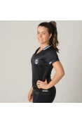 CAMISA UMBRO GRÊMIO OFICIAL 3 2018 SEM NÚMERO FEMININA - Preto/branco