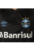 CAMISA UMBRO GRÊMIO OFICIAL 3 2018 SEM NÚMERO - Preto/branco CAMISA UMBRO GRÊMIO OFICIAL 3 2018 SEM NÚMERO - Preto/branco