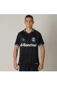 CAMISA UMBRO GRÊMIO OFICIAL 3 2018 SEM NÚMERO - Preto/branco CAMISA UMBRO GRÊMIO OFICIAL 3 2018 SEM NÚMERO - Preto/branco