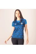 CAMISA UMBRO GRÊMIO OFICIAL 3 2019/20 SEM NÚMERO FEMININA - Azul/marinho