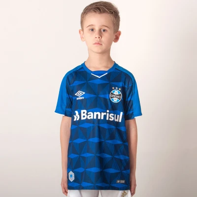 CAMISA UMBRO GRÊMIO OFICIAL 3 2019 SEM NÚMERO INFANTIL - Azul/marinho CAMISA UMBRO GRÊMIO OFICIAL 3 2019 SEM NÚMERO INFANTIL - Azul/marinho