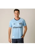 CAMISA UMBRO GRÊMIO OFICIAL CHARRUA 2018 SEM NÚMERO - Azul celeste/preto CAMISA UMBRO GRÊMIO OFICIAL CHARRUA 2018 SEM NÚMERO - Azul celeste/preto