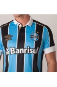 CAMISA UMBRO GRÊMIO OFICIAL I 2019 SEM NÚMERO - Azul/preto CAMISA UMBRO GRÊMIO OFICIAL I 2019 SEM NÚMERO - Azul/preto