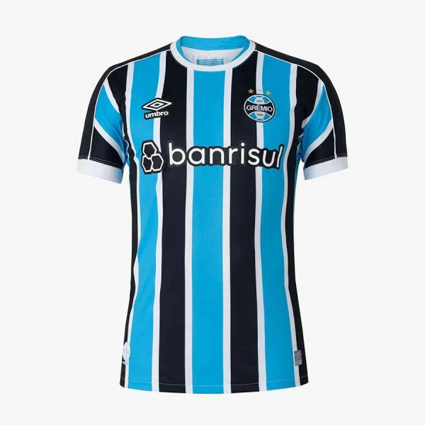 CAMISA UMBRO GREMIO OFICIAL I 2023/24 S/Nº CLASSIC MASCULINA - Azul/preto