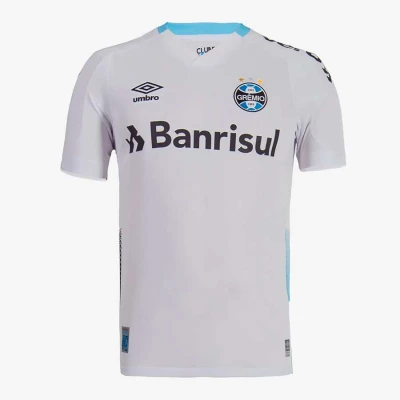 CAMISA UMBRO GRÊMIO OFICIAL II 2022 Nº10 MASCULINA - Branco/azul CAMISA UMBRO GRÊMIO OFICIAL II 2022 Nº10 MASCULINA - Branco/azul