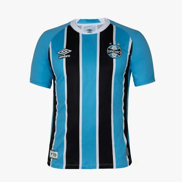 CAMISA UMBRO GREMIO TORCEDOR OFICIAL I 2025/26 S/N MASCULINO - Azul/preto