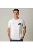 CAMISA UMBRO SANTOS OFICIAL 1 2018 SEM NÚMERO - Branco/preto CAMISA UMBRO SANTOS OFICIAL 1 2018 SEM NÚMERO - Branco/preto