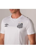 CAMISA UMBRO SANTOS OFICIAL I 2019 SEM NÚMERO - Branco CAMISA UMBRO SANTOS OFICIAL I 2019 SEM NÚMERO - Branco