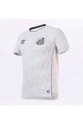 CAMISA UMBRO SANTOS OFICIAL I 2021 CLASSIC S/Nº MASCULINA - Branco CAMISA UMBRO SANTOS OFICIAL I 2021 CLASSIC S/Nº MASCULINA - Branco