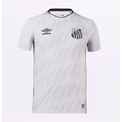 CAMISA UMBRO SANTOS OFICIAL I 2021 CLASSIC S/Nº MASCULINA - Branco CAMISA UMBRO SANTOS OFICIAL I 2021 CLASSIC S/Nº MASCULINA - Branco