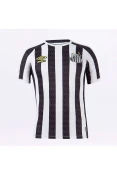 CAMISA UMBRO SANTOS OFICIAL II 2021 CLASSIC S/Nº MASCULINA - Branco/preto CAMISA UMBRO SANTOS OFICIAL II 2021 CLASSIC S/Nº MASCULINA - Branco/preto
