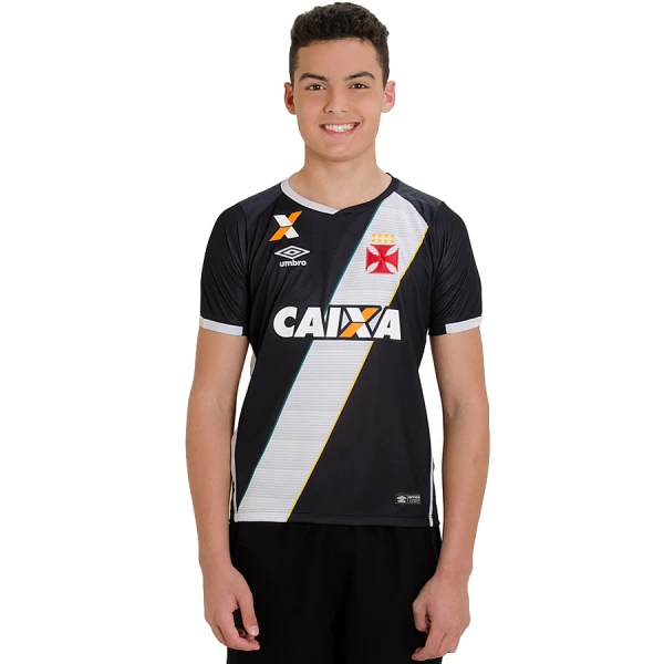 CAMISA UMBRO VASCO OFICIAL 1 2016 NÚMERO 10 INFANTIL - Preto/branco CAMISA UMBRO VASCO OFICIAL 1 2016 NÚMERO 10 INFANTIL - Preto/branco