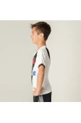 CAMISA UMBRO VASCO OFICIAL 2 2017 NÚMERO 10 INFANTIL - Branco/preto
