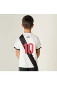 CAMISA UMBRO VASCO OFICIAL 2 2017 NÚMERO 10 INFANTIL - Branco/preto