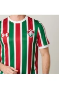 CAMISA UNDER ARMOUR FLUMINENSE OFICIAL 1 2019/20 SEM NÚMERO - Bordo/verde CAMISA UNDER ARMOUR FLUMINENSE OFICIAL 1 2019/20 SEM NÚMERO - Bordo/verde