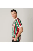 CAMISA UNDER ARMOUR FLUMINENSE OFICIAL 1 2019/20 SEM NÚMERO - Bordo/verde CAMISA UNDER ARMOUR FLUMINENSE OFICIAL 1 2019/20 SEM NÚMERO - Bordo/verde