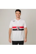 CAMISA UNDER ARMOUR SÃO PAULO OFICIAL 1 2017 SEM NÚMERO - Branco CAMISA UNDER ARMOUR SÃO PAULO OFICIAL 1 2017 SEM NÚMERO - Branco