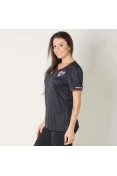 CAMISA UNDER ARMOUR SÃO PAULO OFICIAL 3 2017/18 SEM NÚMERO FEMININA - Preto/bordo