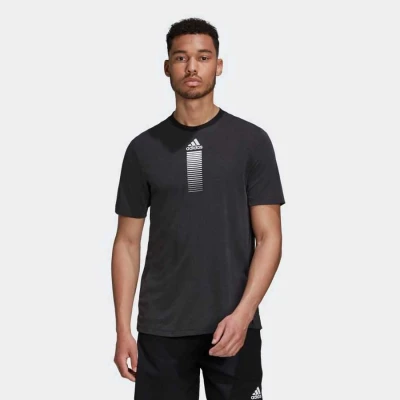 CAMISETA ACTIVATED TECH ADIDAS MASCULINA - Grafite CAMISETA ACTIVATED TECH ADIDAS MASCULINA - Grafite