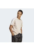 CAMISETA ADIDAS 3 LISTRAS 3S MASCULINA - Bege CAMISETA ADIDAS 3 LISTRAS 3S MASCULINA - Bege