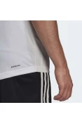 CAMISETA ADIDAS 3 LISTRAS MASCULINA - Branco CAMISETA ADIDAS 3 LISTRAS MASCULINA - Branco