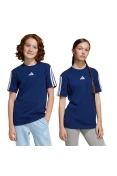 CAMISETA ADIDAS 3 STRIPES ESS TEE INFANTIL - Marinho/branco