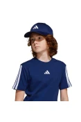 CAMISETA ADIDAS 3 STRIPES ESS TEE INFANTIL - Marinho/branco