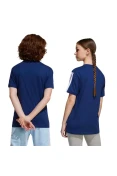 CAMISETA ADIDAS 3 STRIPES ESS TEE INFANTIL - Marinho/branco