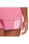 CAMISETA ADIDAS 3 STRIPES ESSENTIALS INFANTIL - Rosa CAMISETA ADIDAS 3 STRIPES ESSENTIALS INFANTIL - Rosa
