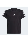 CAMISETA ADIDAS 3 STRIPES FEMININA - Preto CAMISETA ADIDAS 3 STRIPES FEMININA - Preto