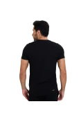 CAMISETA ADIDAS 3S ESS MASCULINA - Preto/branco CAMISETA ADIDAS 3S ESS MASCULINA - Preto/branco