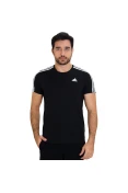 CAMISETA ADIDAS 3S ESS MASCULINA - Preto/branco CAMISETA ADIDAS 3S ESS MASCULINA - Preto/branco