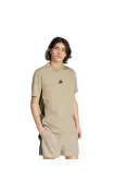 CAMISETA ADIDAS 3S ESSENTIALS MASCULINA - Verde/preto CAMISETA ADIDAS 3S ESSENTIALS MASCULINA - Verde/preto