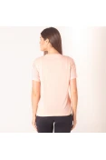 CAMISETA ADIDAS 3S MESH SLV FEMININA - Salmao CAMISETA ADIDAS 3S MESH SLV FEMININA - Salmao