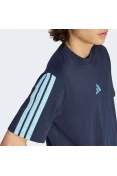 CAMISETA ADIDAS 3S SJ MASCULINA - Marinho/azul celeste